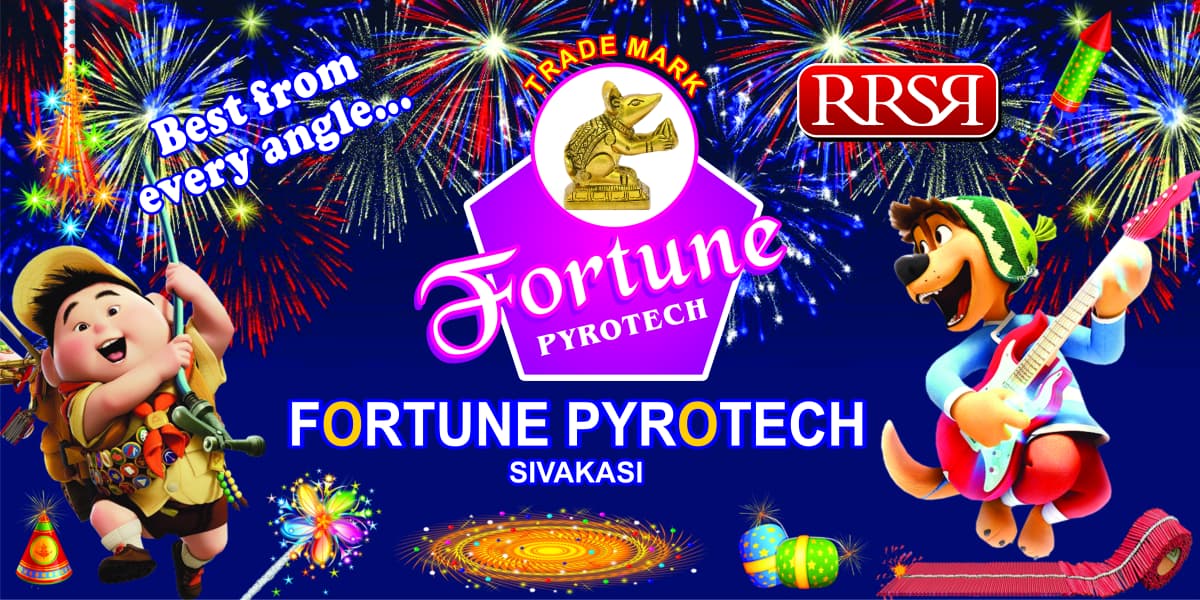 Fortune Pyrotech fireworks banner